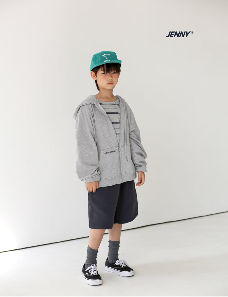 Jenny Basic - Korean Children Fashion - #childrensboutique - Basic Hoodie Zip-up (Loose Fit) - 12