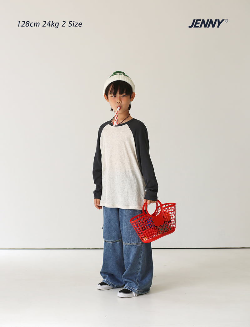 Jenny Basic - Korean Children Fashion - #fashionkids - Loose Raglan Tee - 3