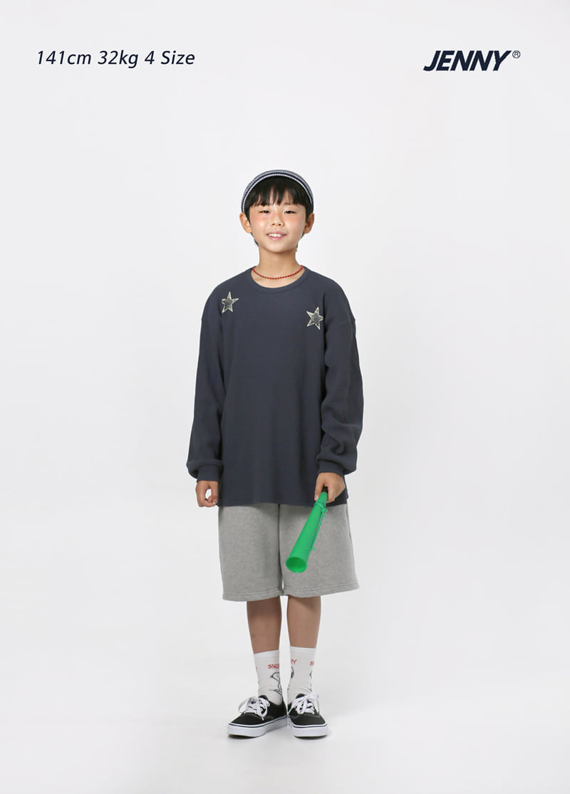 Jenny Basic - Korean Children Fashion - #fashionkids - My Star Waffle Tee - 9