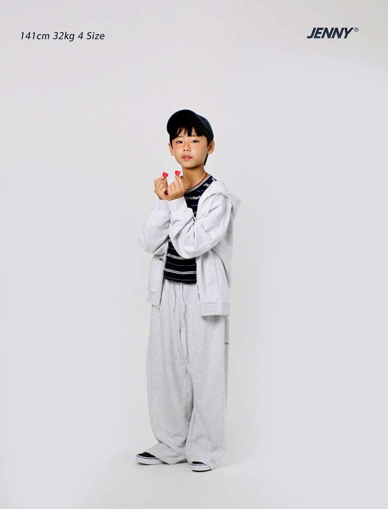 Jenny Basic - Korean Children Fashion - #kidsshorts - Basic Hoodie Zip-up (Loose Fit) - 2