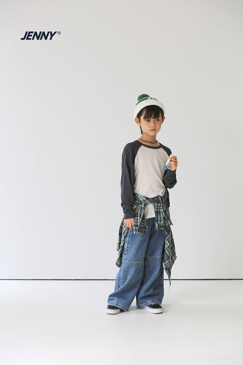 Jenny Basic - Korean Children Fashion - #kidsstore - Loose Raglan Tee - 5