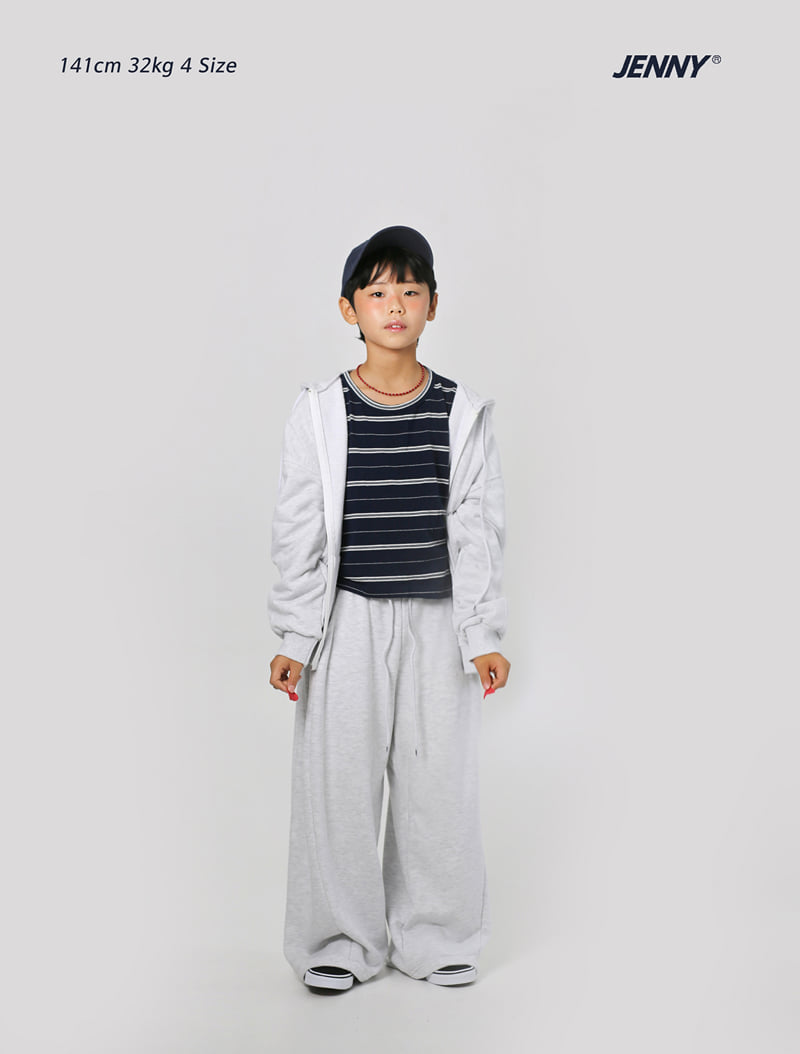 Jenny Basic - Korean Children Fashion - #kidsstore - Basic Hoodie Zip-up (Loose Fit) - 3