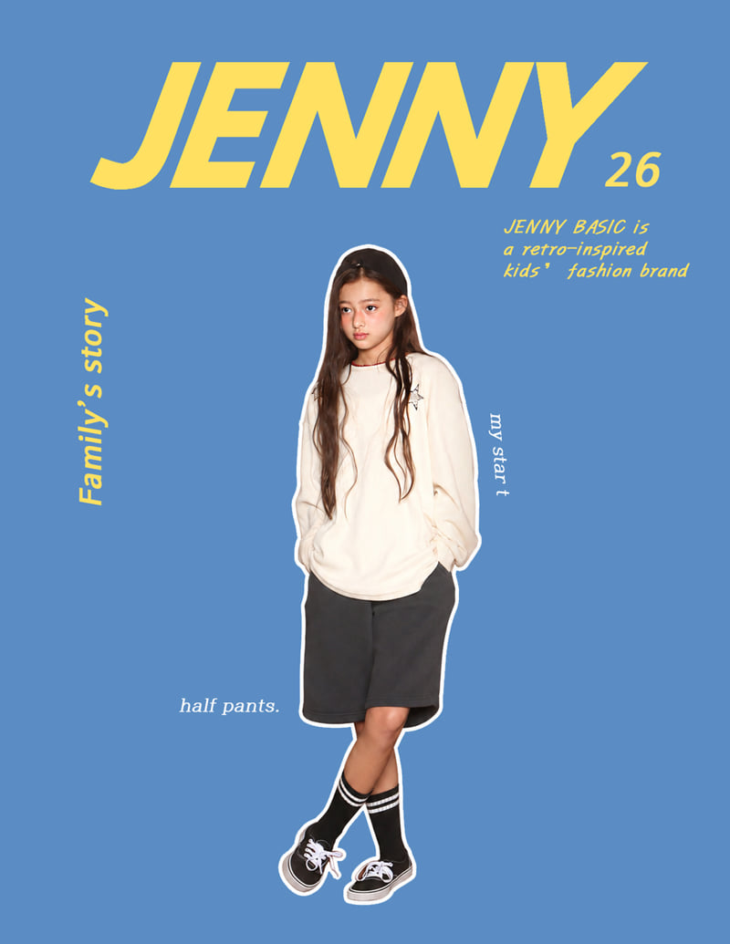 Jenny Basic - Korean Children Fashion - #magicofchildhood - My Star Waffle Tee