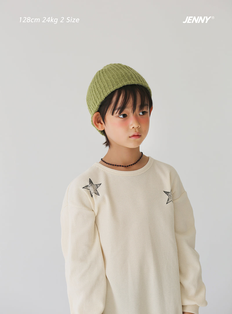 Jenny Basic - Korean Children Fashion - #minifashionista - My Star Waffle Tee - 2
