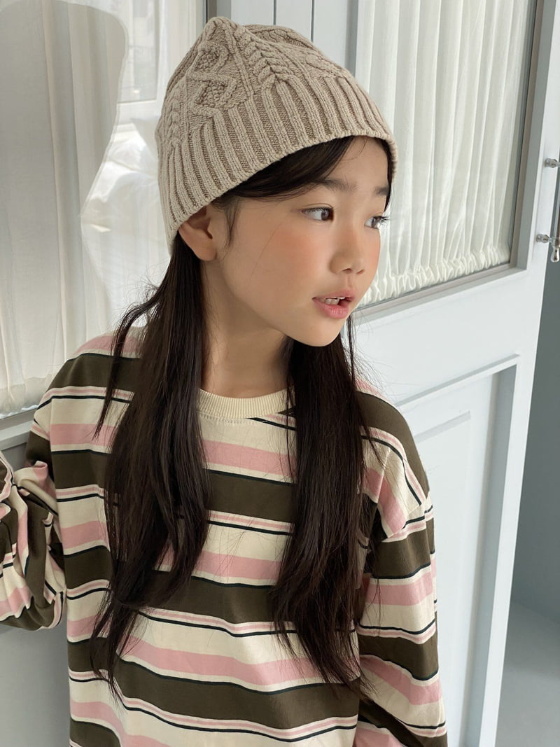 Jermaine - Korean Children Fashion - #Kfashion4kids - Pique Knit Beanie - 12