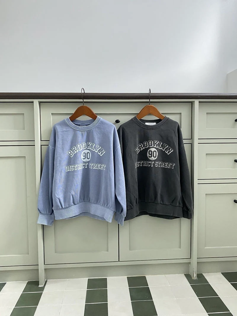 Jermaine - Korean Children Fashion - #Kfashion4kids - Brooklyn Pigment Sweatshirt