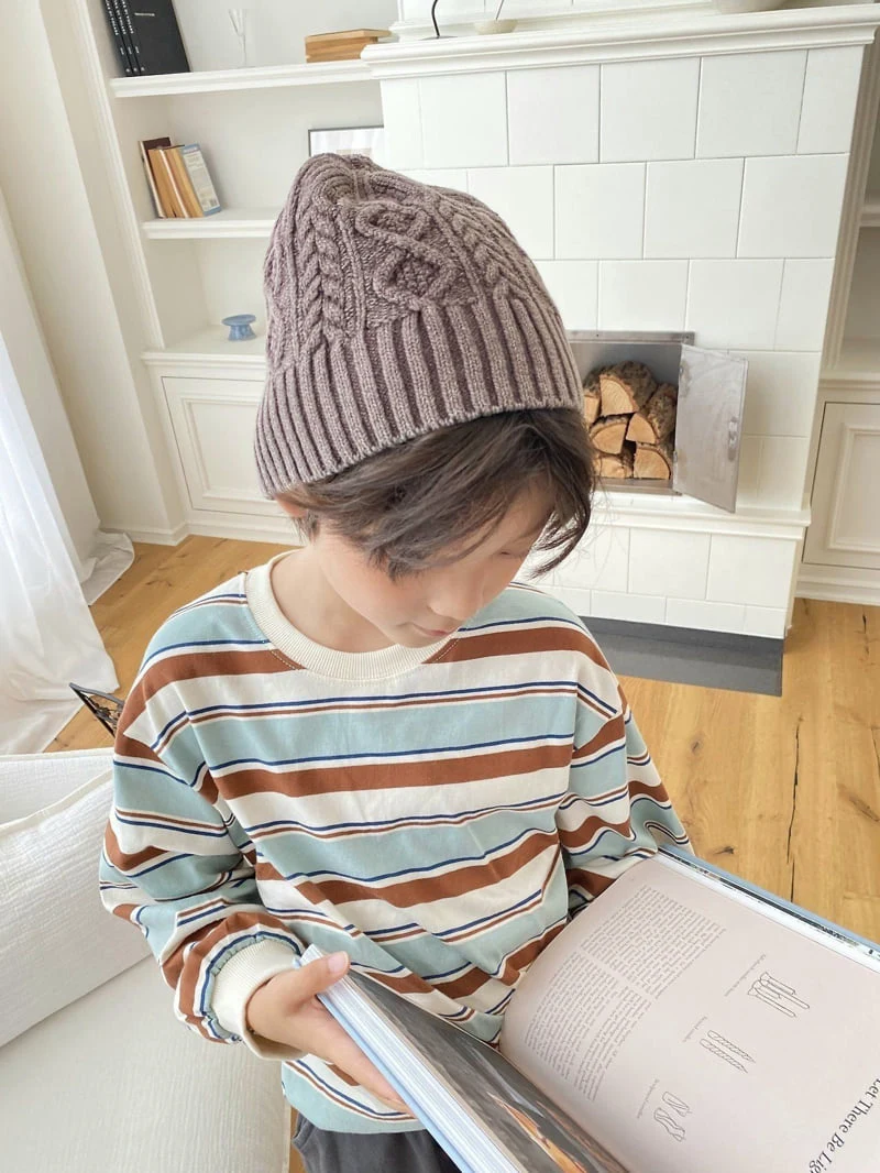 Jermaine - Korean Children Fashion - #childofig - Flow Stripe Tee - 12