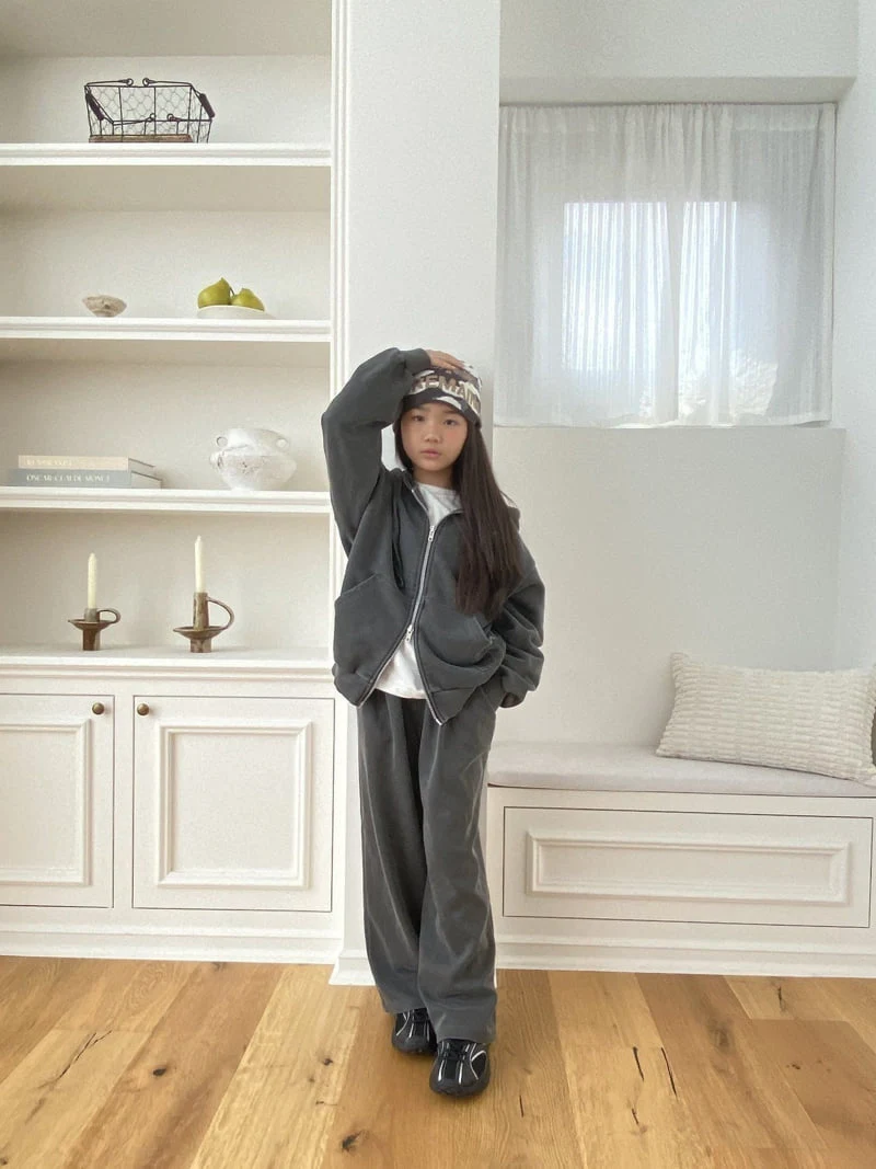 Jermaine - Korean Children Fashion - #childofig - Wide Pigment Pants - 10