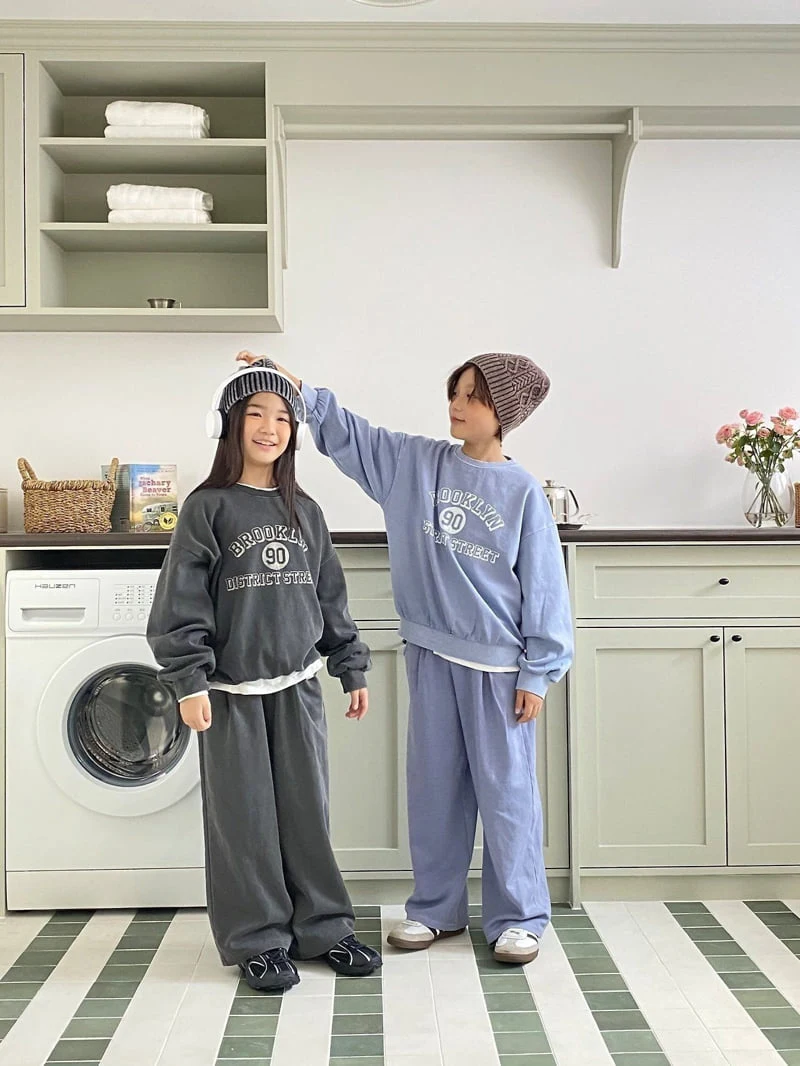 Jermaine - Korean Children Fashion - #childofig - Brooklyn Pigment Sweatshirt - 9