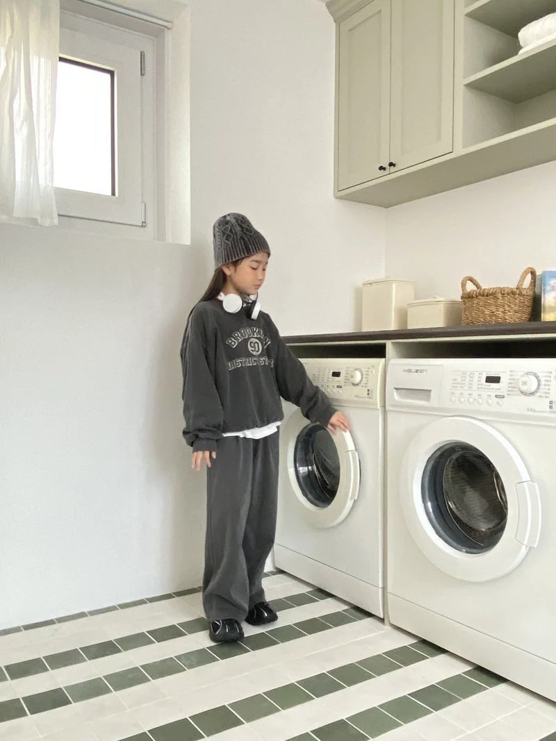 Jermaine - Korean Children Fashion - #childrensboutique - Brooklyn Pigment Sweatshirt - 10
