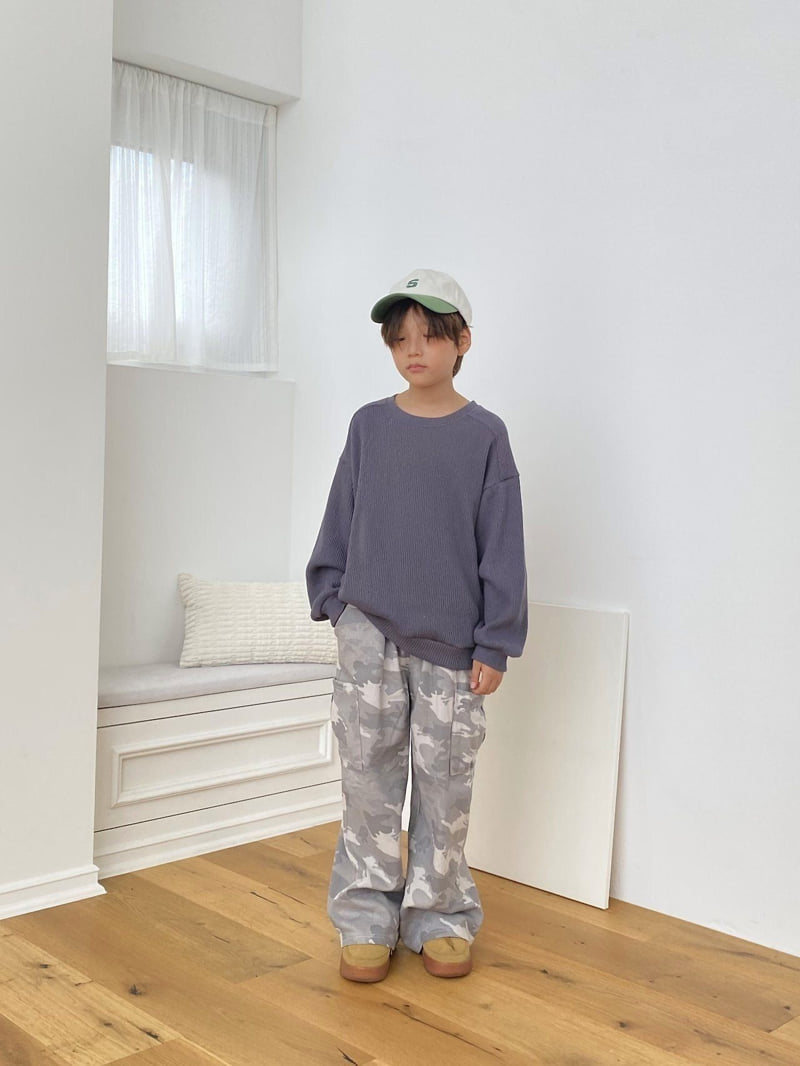 Jermaine - Korean Children Fashion - #designkidswear - Mega Waffle Sweatshirt - 9