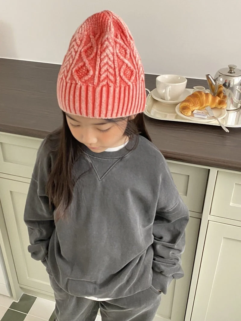 Jermaine - Korean Children Fashion - #designkidswear - Pique Knit Beanie - 6
