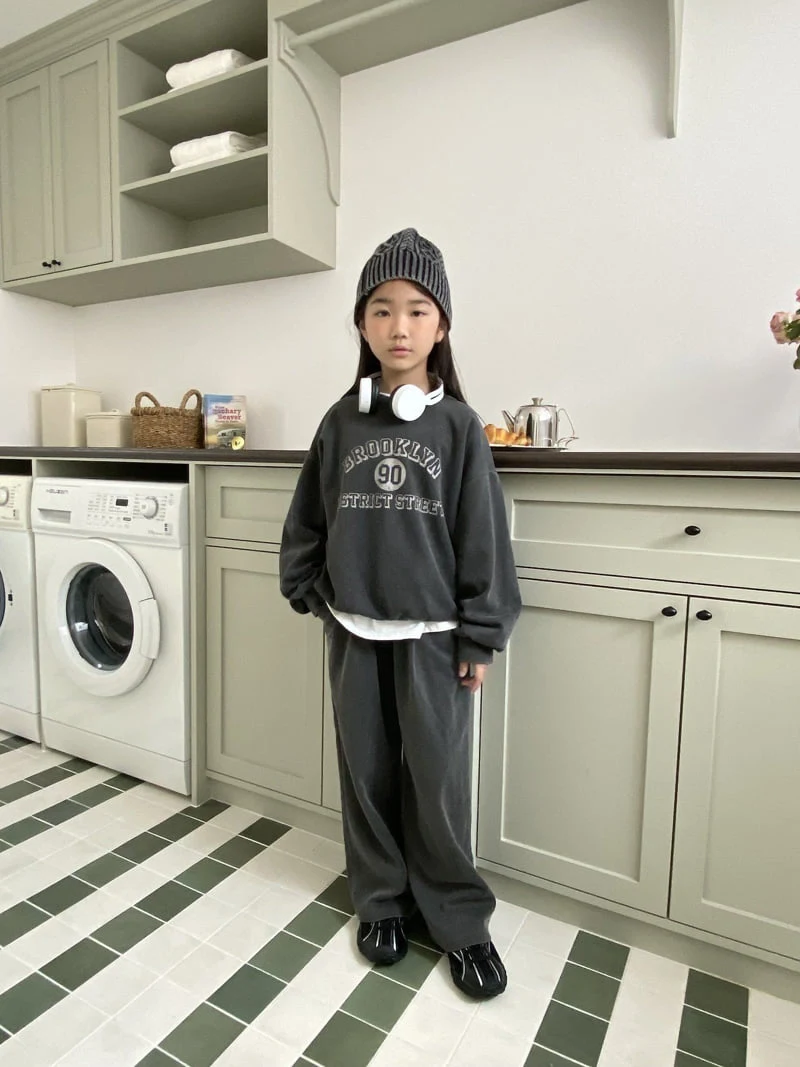 Jermaine - Korean Children Fashion - #designkidswear - Brooklyn Pigment Sweatshirt - 11