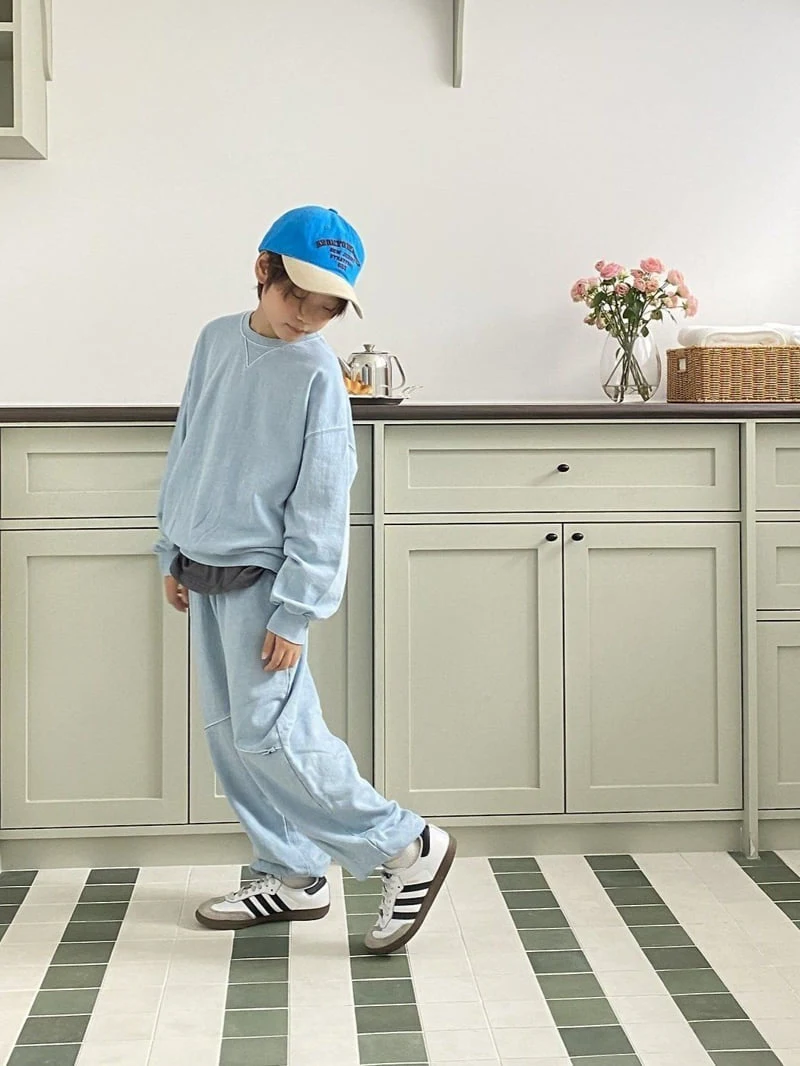 Jermaine - Korean Children Fashion - #designkidswear - Pigment Cut Jogger Pants - 10