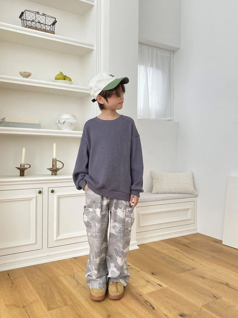 Jermaine - Korean Children Fashion - #discoveringself - Mega Waffle Sweatshirt - 10