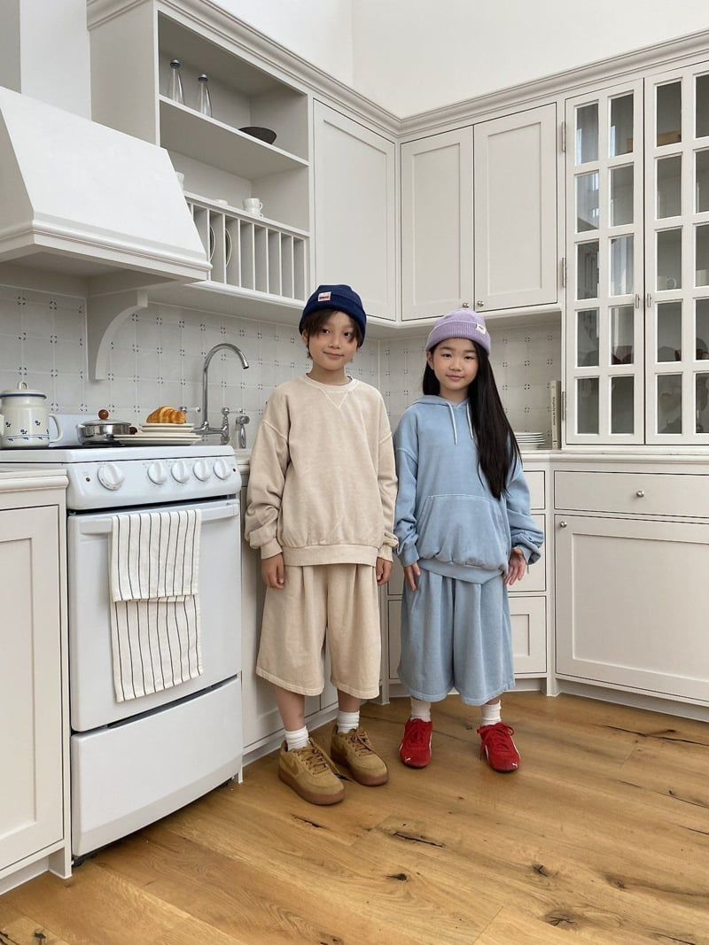 Jermaine - Korean Children Fashion - #designkidswear - Pigment Bermuda Pants - 4