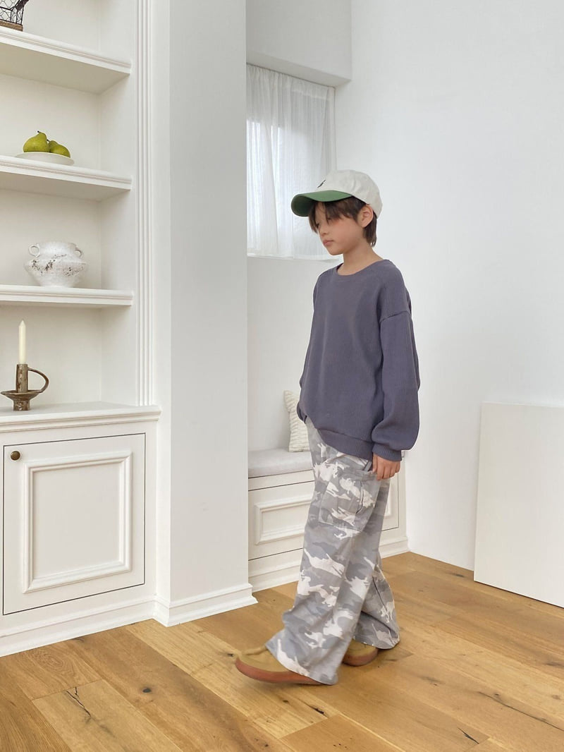 Jermaine - Korean Children Fashion - #fashionkids - Mega Waffle Sweatshirt - 11