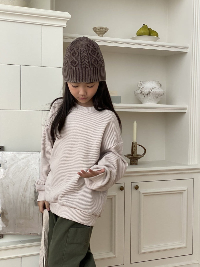 Jermaine - Korean Children Fashion - #fashionkids - Pique Knit Beanie - 8