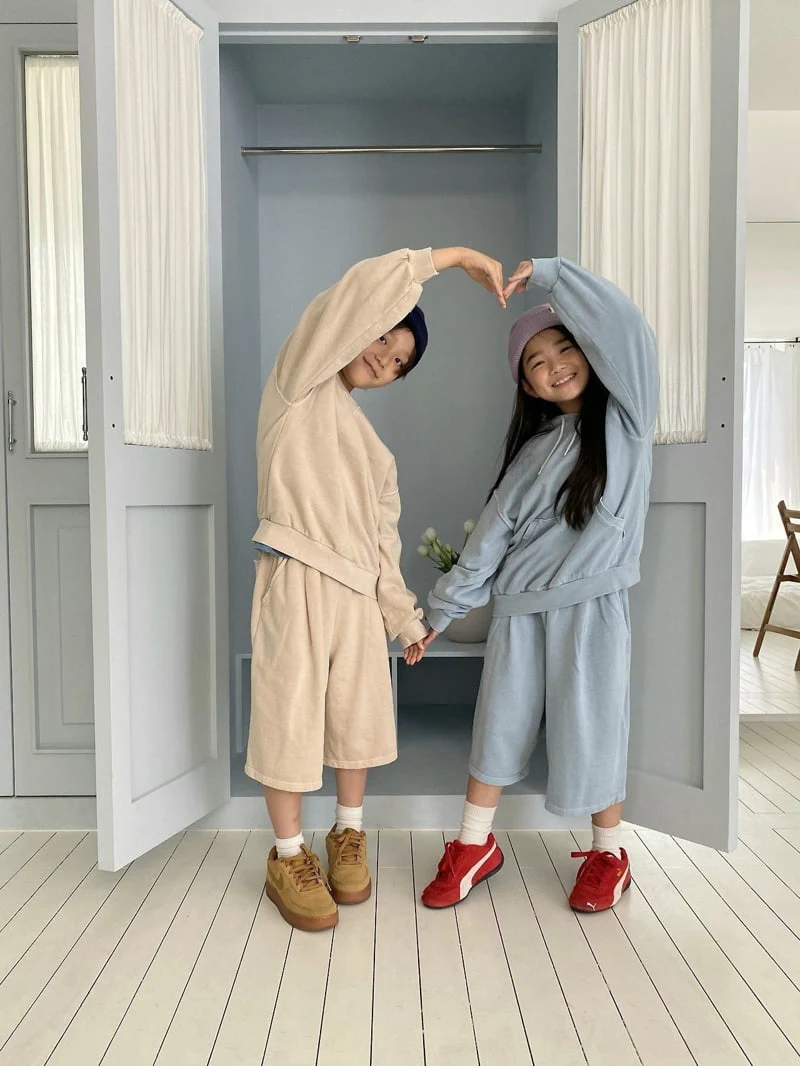 Jermaine - Korean Children Fashion - #fashionkids - Pigment Bermuda Pants - 5