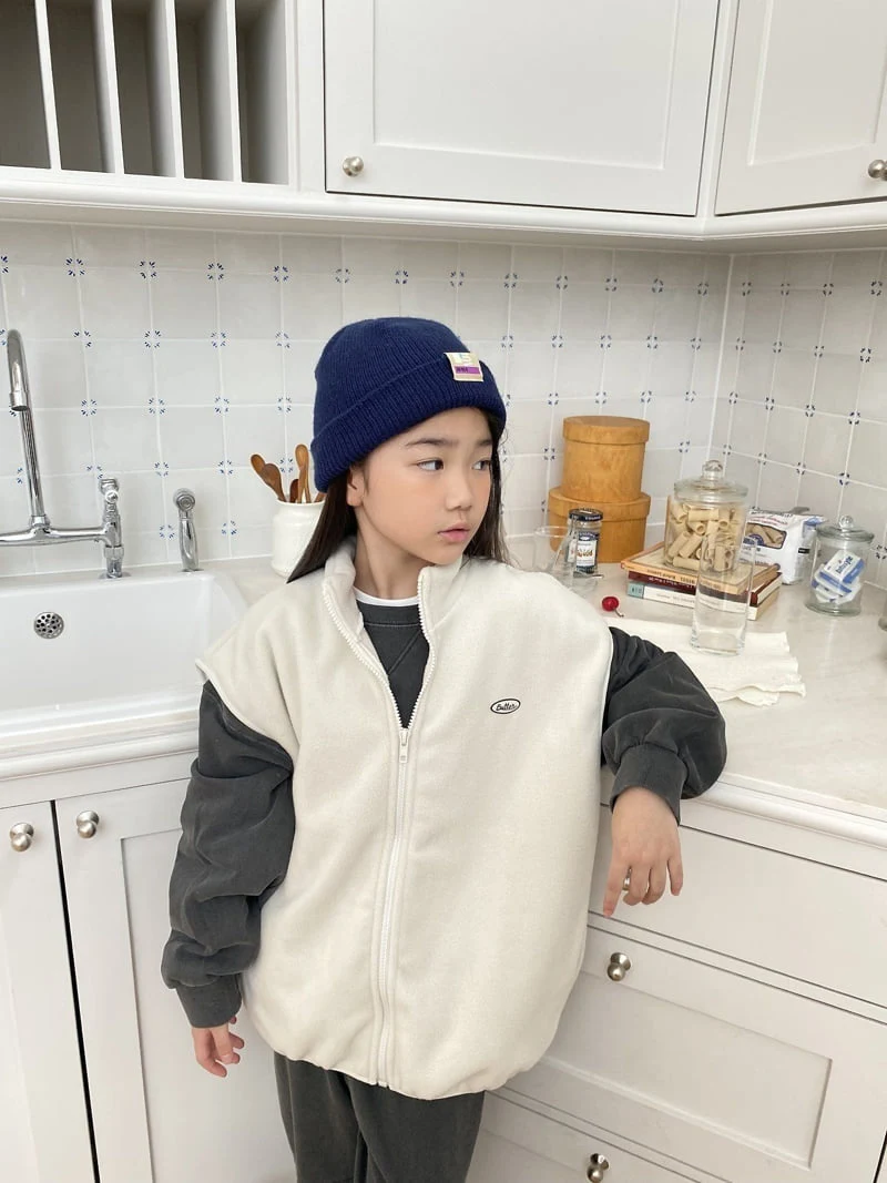 Jermaine - Korean Children Fashion - #kidsshorts - Fleece Vest - 4