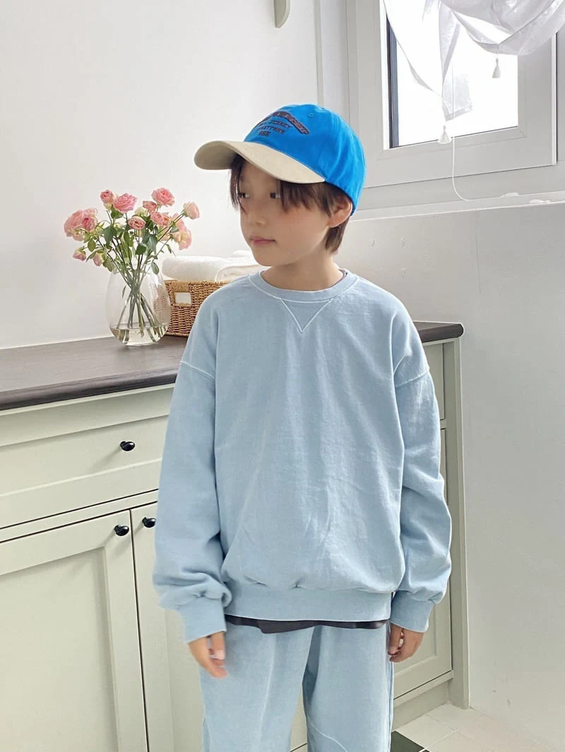 Jermaine - Korean Children Fashion - #kidzfashiontrend - Pigment Triangle Sweatshirt - 12