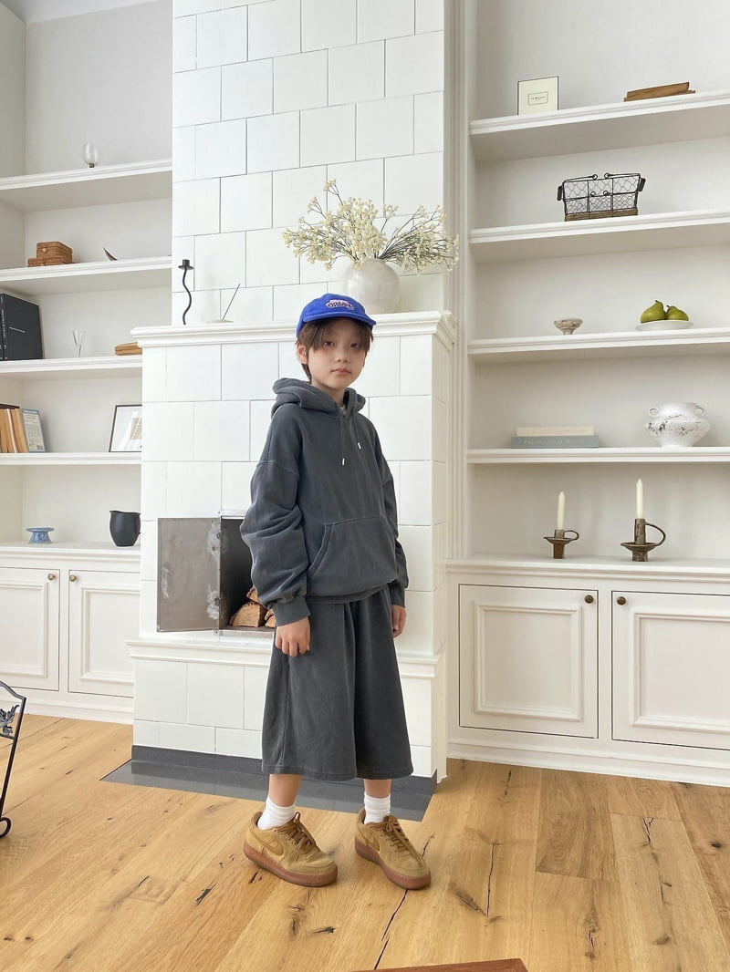 Jermaine - Korean Children Fashion - #kidsstore - Pigment Hooded Tee - 4