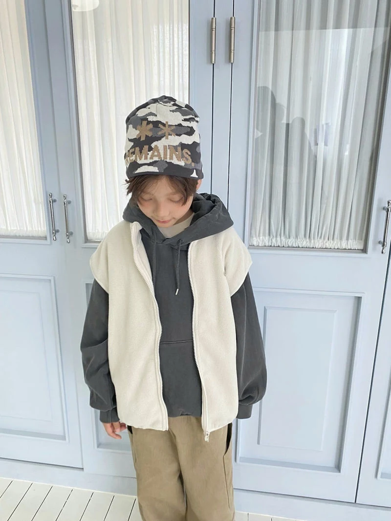 Jermaine - Korean Children Fashion - #littlefashionista - Fleece Vest - 7