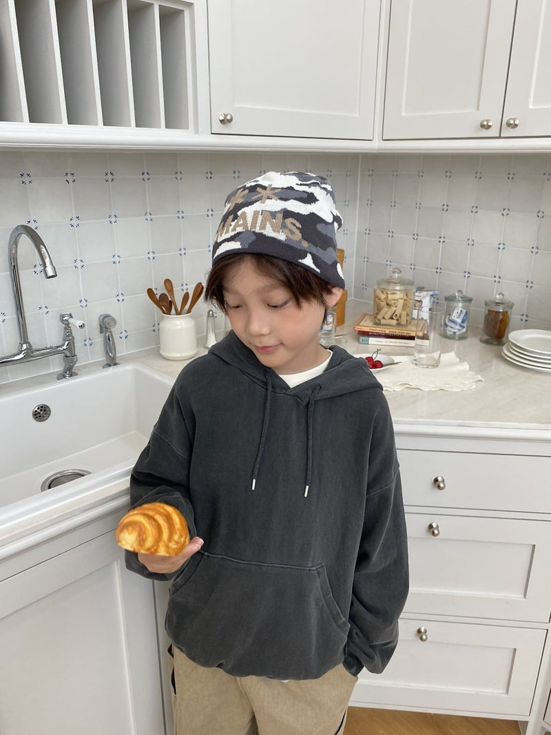 Jermaine - Korean Children Fashion - #littlefashionista - Pigment Hooded Tee - 6