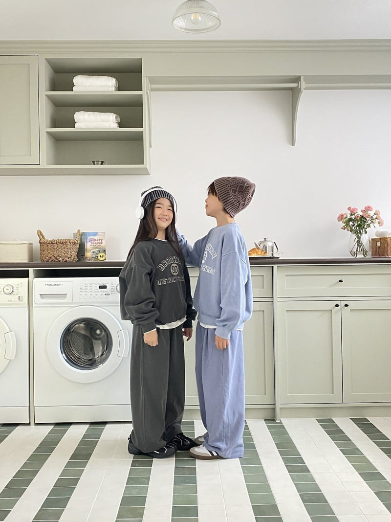 Jermaine - Korean Children Fashion - #littlefashionista - Wide Pigment Pants - 3
