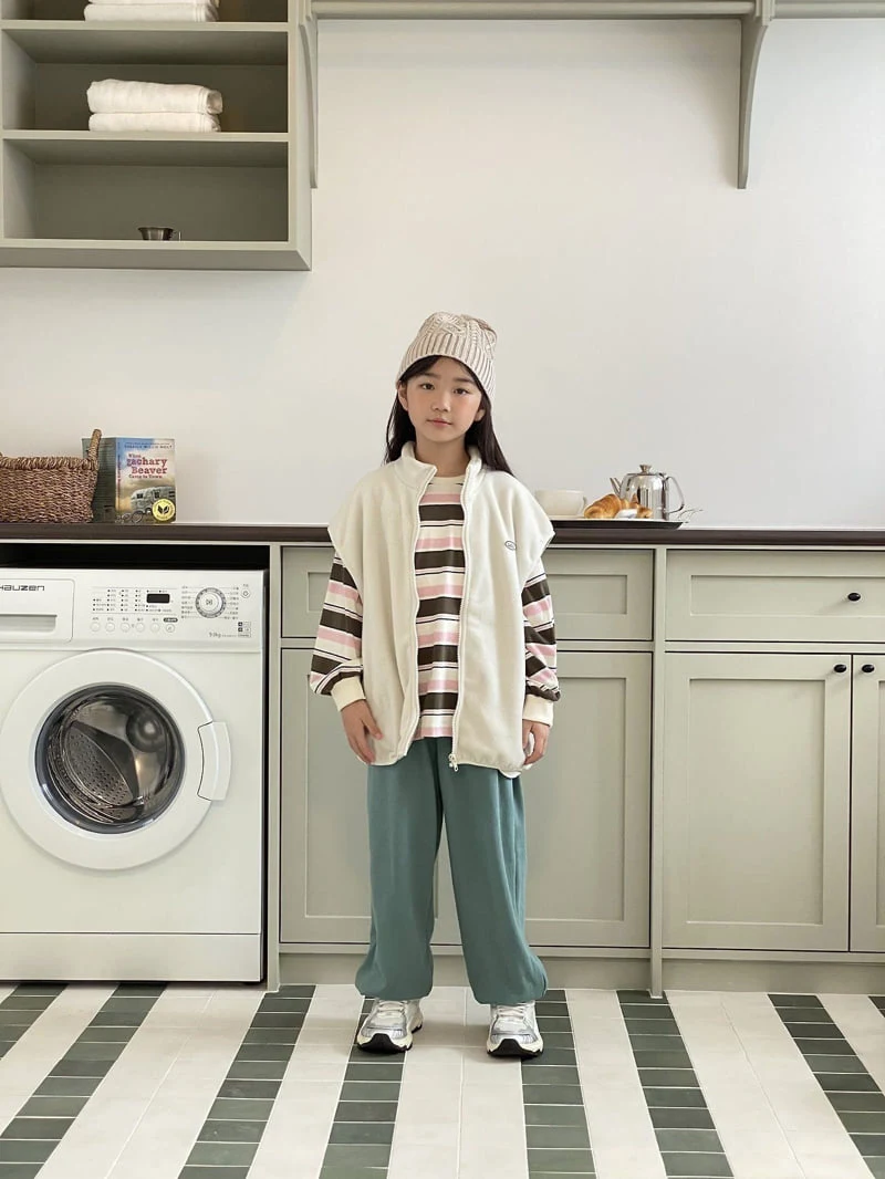 Jermaine - Korean Children Fashion - #magicofchildhood - Fleece Vest - 8