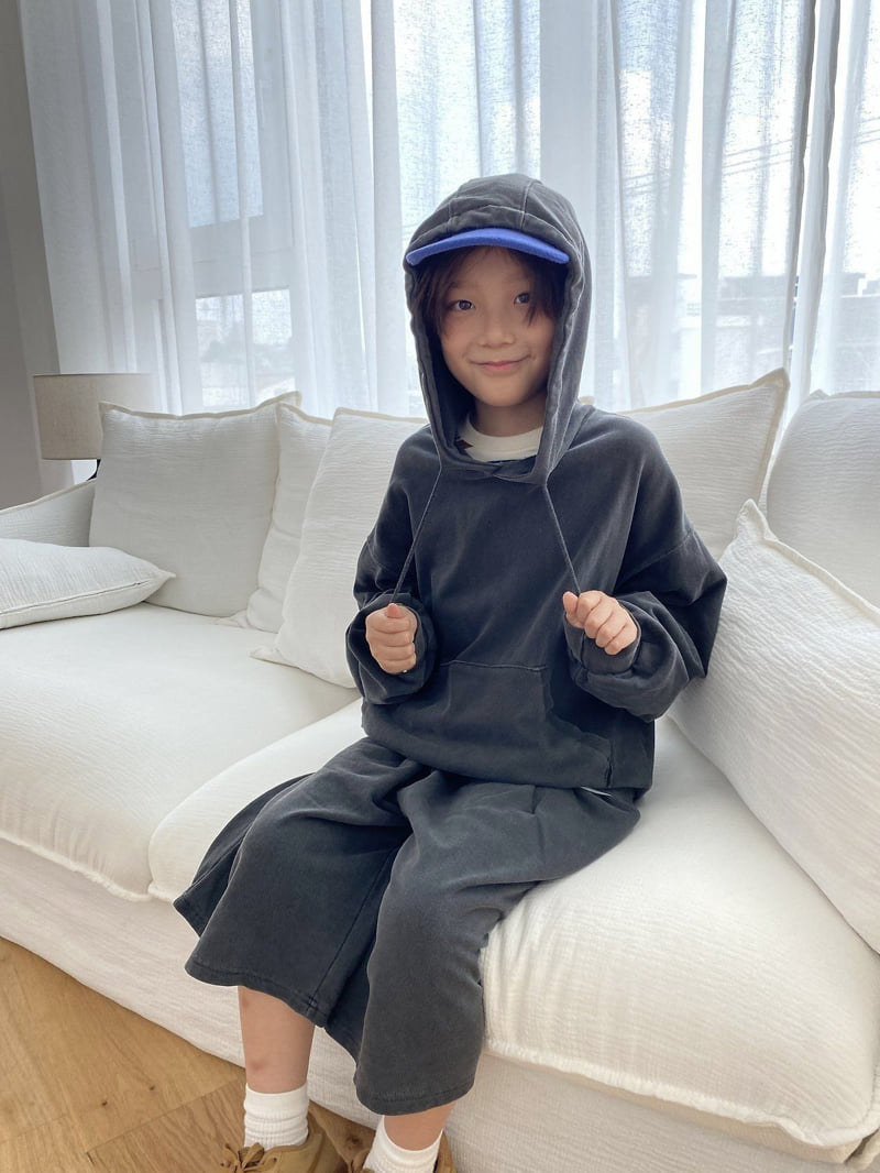 Jermaine - Korean Children Fashion - #magicofchildhood - Pigment Hooded Tee - 7