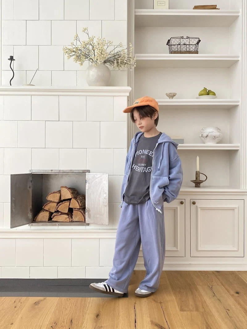 Jermaine - Korean Children Fashion - #magicofchildhood - 2-Way Pigment Zip-Up - 5