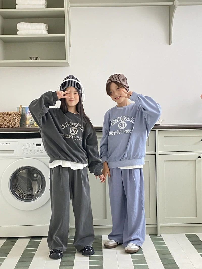 Jermaine - Korean Children Fashion - #magicofchildhood - Brooklyn Pigment Sweatshirt - 3