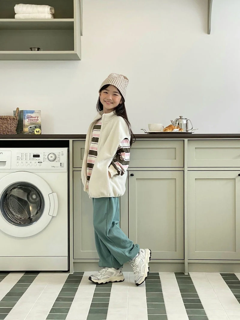 Jermaine - Korean Children Fashion - #minifashionista - Fleece Vest - 9