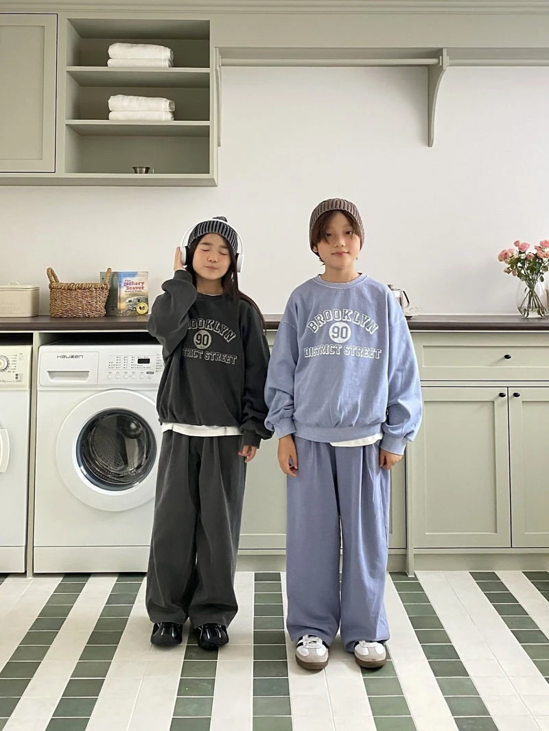 Jermaine - Korean Children Fashion - #magicofchildhood - Brooklyn Pigment Sweatshirt - 4