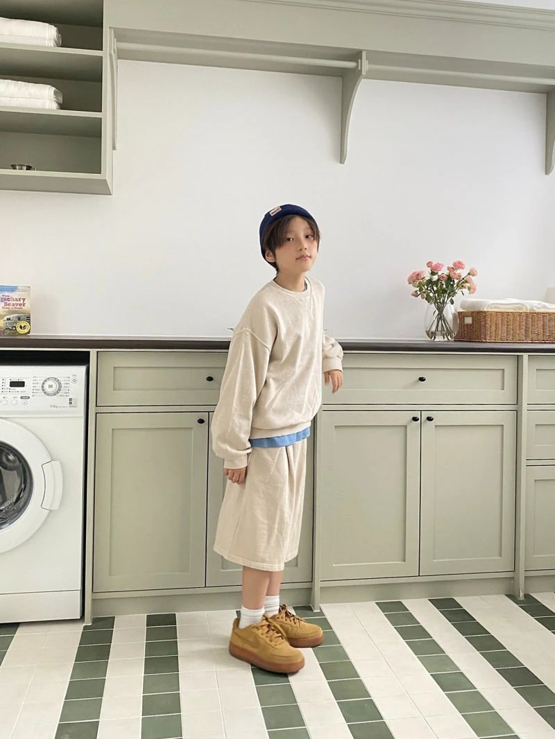 Jermaine - Korean Children Fashion - #prettylittlegirls - Pigment Triangle Sweatshirt - 3