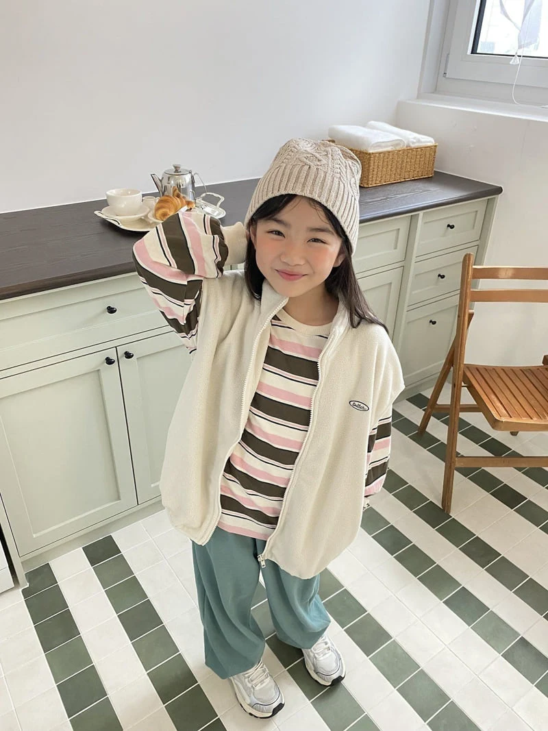 Jermaine - Korean Children Fashion - #prettylittlegirls - Fleece Vest - 10