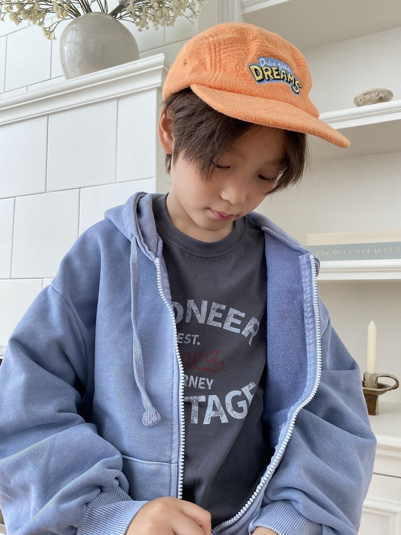 Jermaine - Korean Children Fashion - #stylishchildhood - 2-Way Pigment Zip-Up - 10