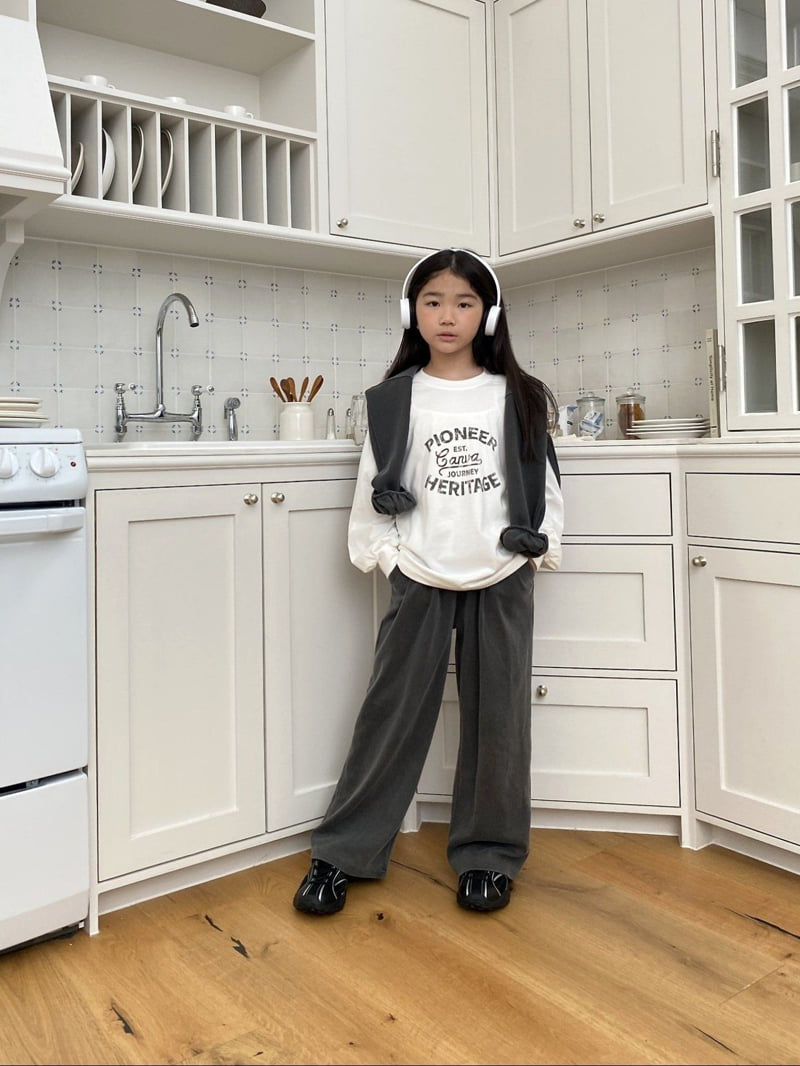 Jermaine - Korean Children Fashion - #stylishchildhood - Wide Pigment Pants - 9
