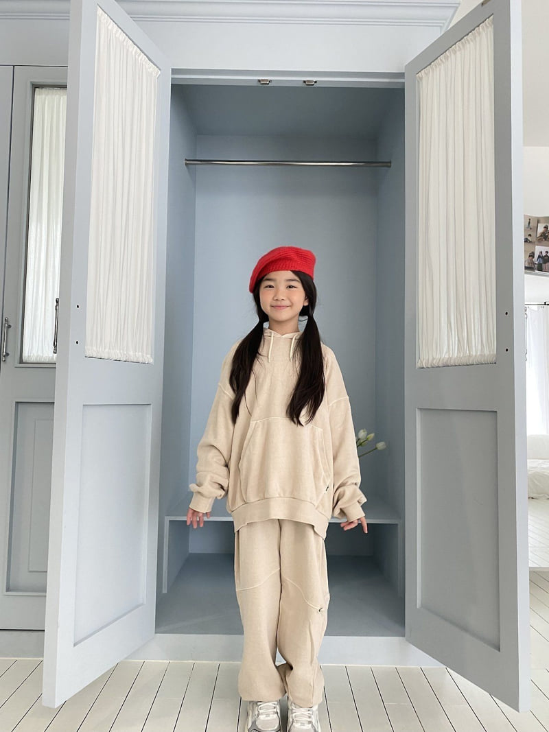 Jermaine - Korean Children Fashion - #todddlerfashion - Pigment Cut Jogger Pants - 5