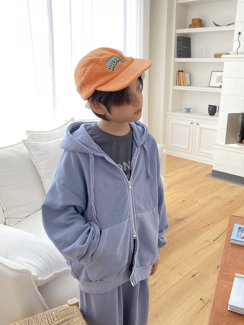 Jermaine - Korean Children Fashion - #toddlerclothing - 2-Way Pigment Zip-Up - 9