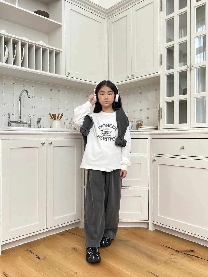 Jermaine - Korean Children Fashion - #toddlerclothing - Wide Pigment Pants - 8