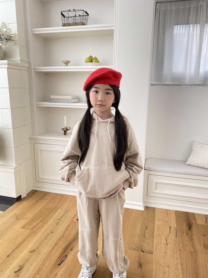 Jermaine - Korean Children Fashion - #toddlerclothing - Pigment Cut Jogger Pants - 6