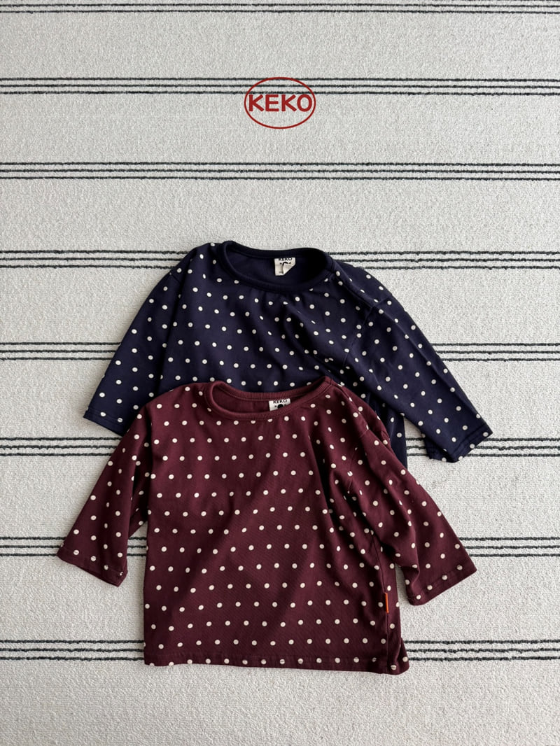 Keko - Korean Children Fashion - #Kfashion4kids - Dot Tee