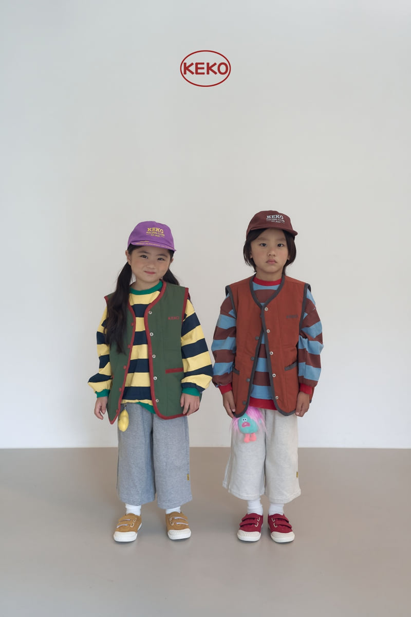 Keko - Korean Children Fashion - #childofig - Work Padding Vest - 6