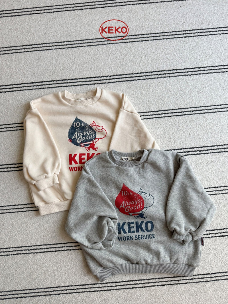 Keko - Korean Children Fashion - #childofig - Oil Sweatshirts - 5