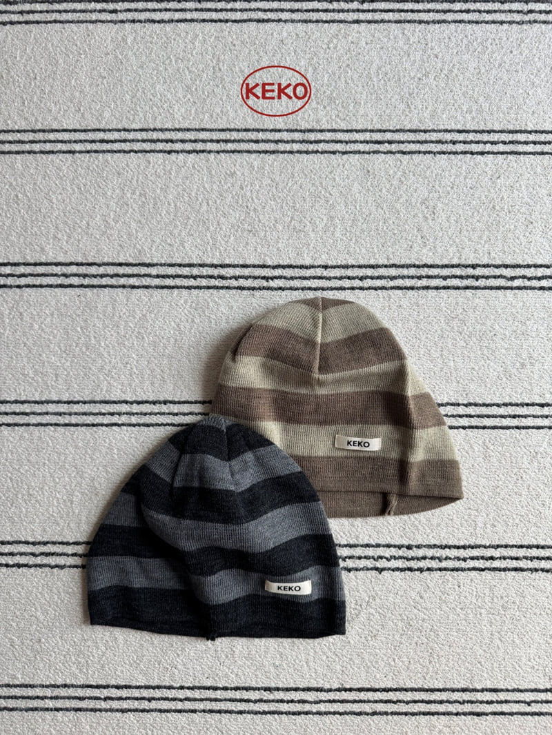 Keko - Korean Children Fashion - #stylishchildhood - Band Stripe Beanie - 4