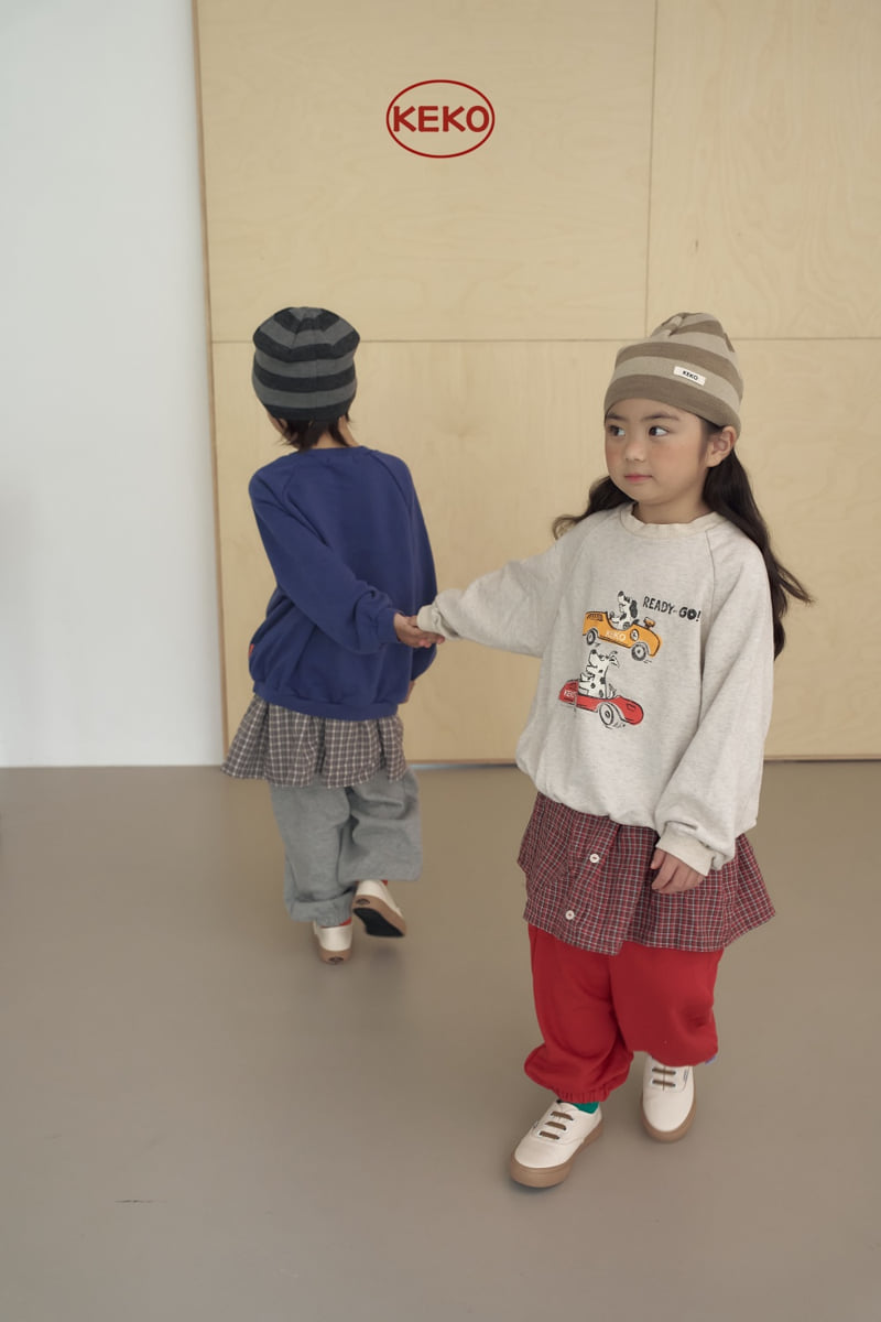 Keko - Korean Children Fashion - #childrensboutique - Mix Jogger Pants - 12
