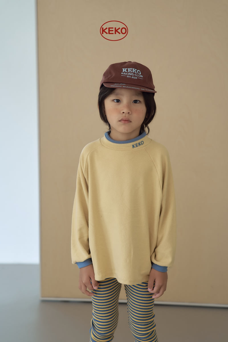 Keko - Korean Children Fashion - #childrensboutique - Cozy Stripe Leggings - 7