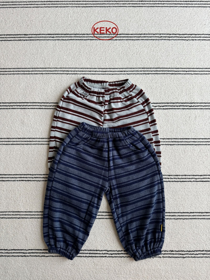 Keko - Korean Children Fashion - #childofig - Multi Stripe Pants - 4